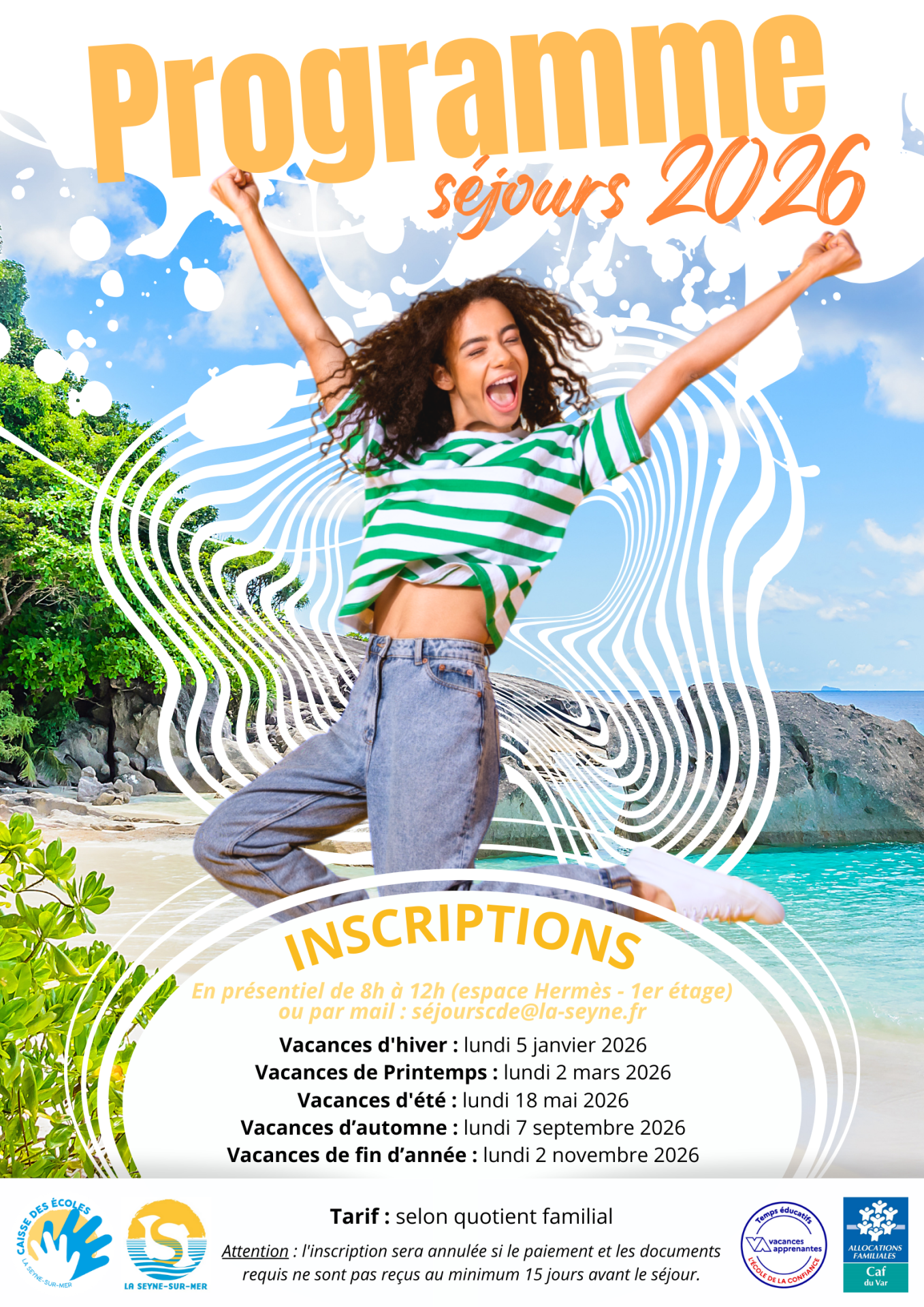 PROGRAMME SEJOURS 2026