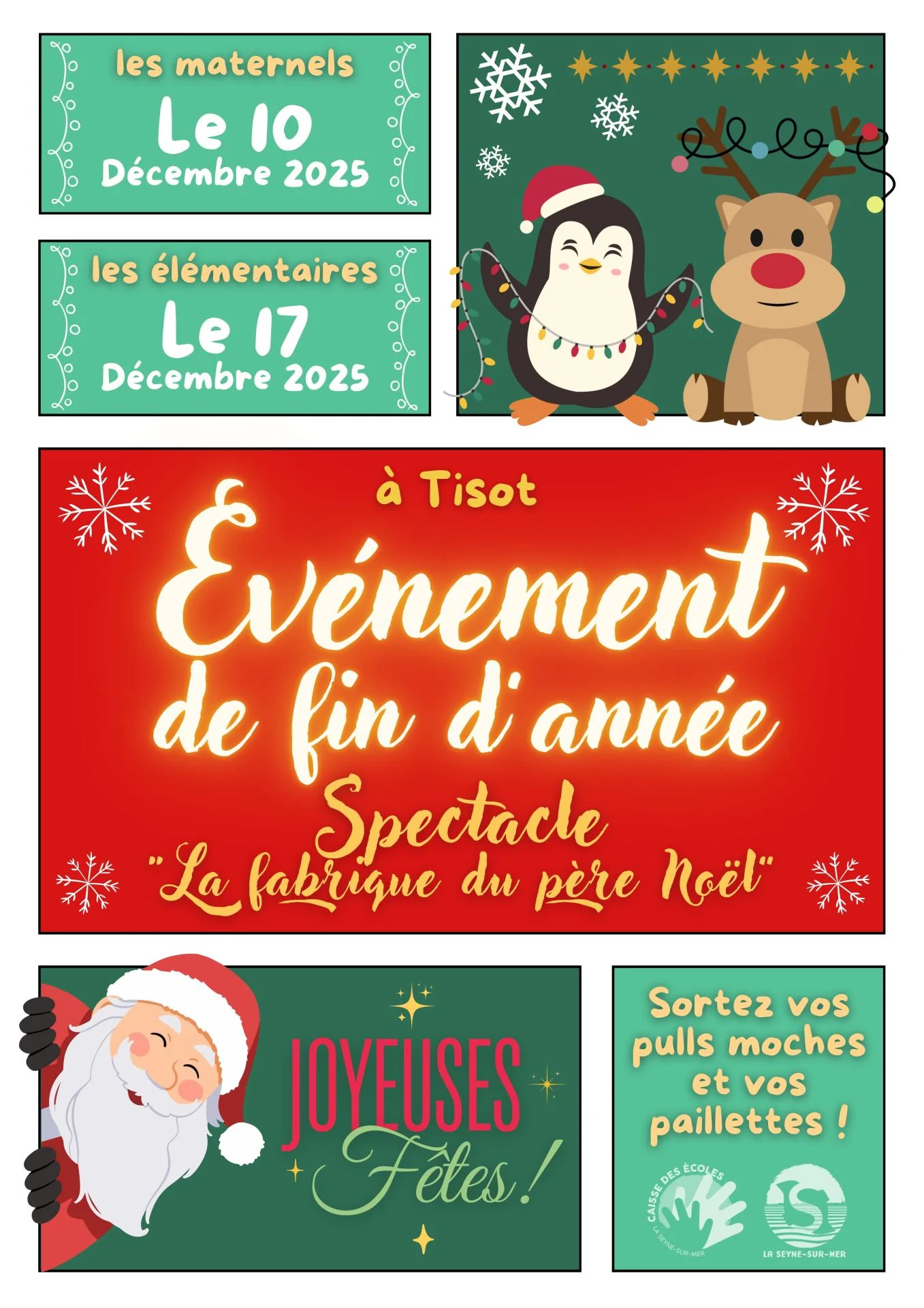 Evenements noel 2025