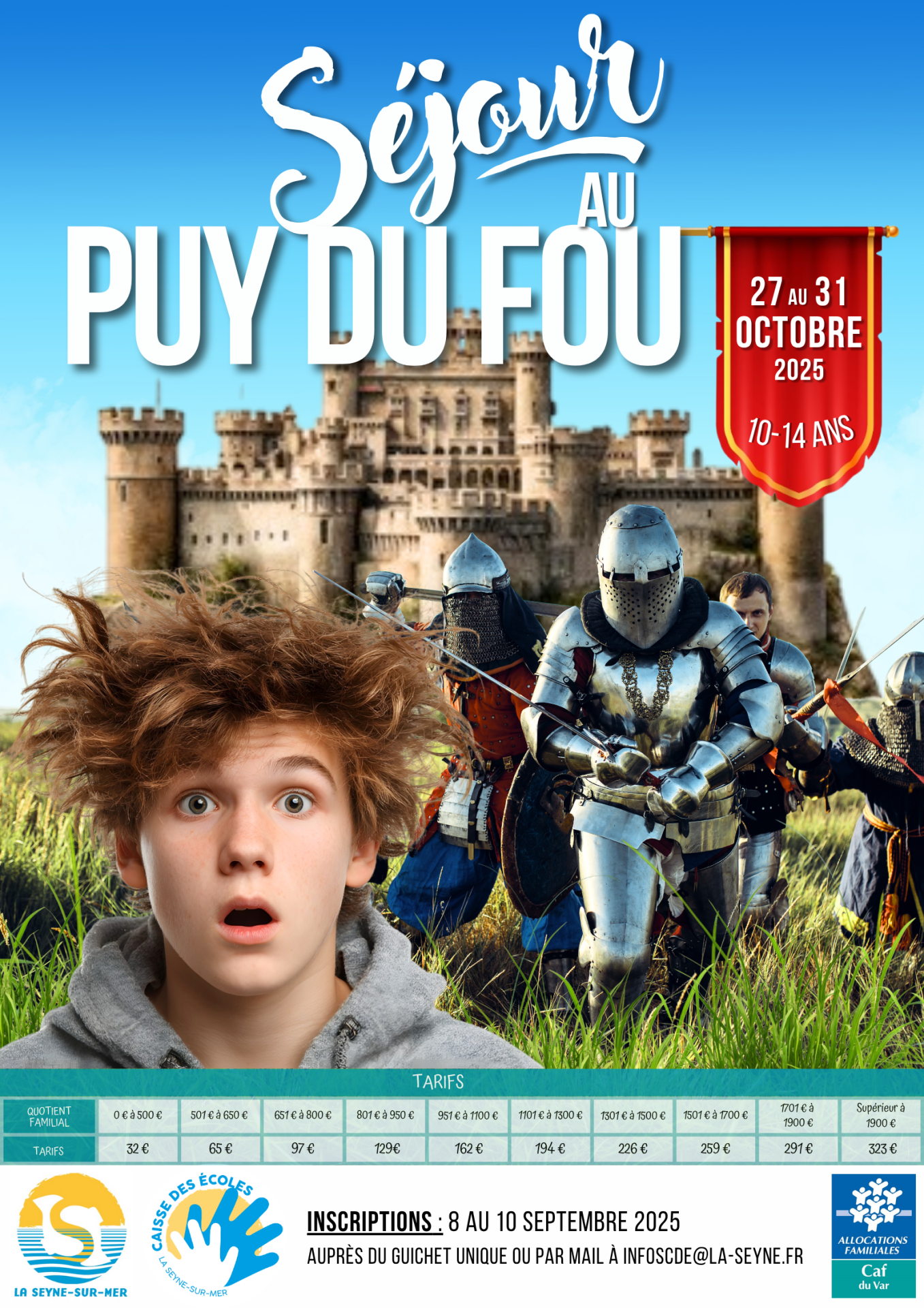 Séjour Puy du fou