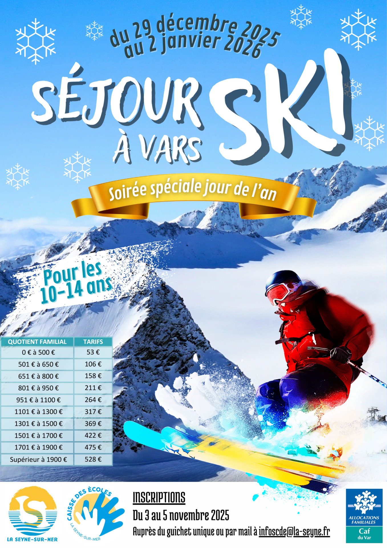 Sejour ski 25