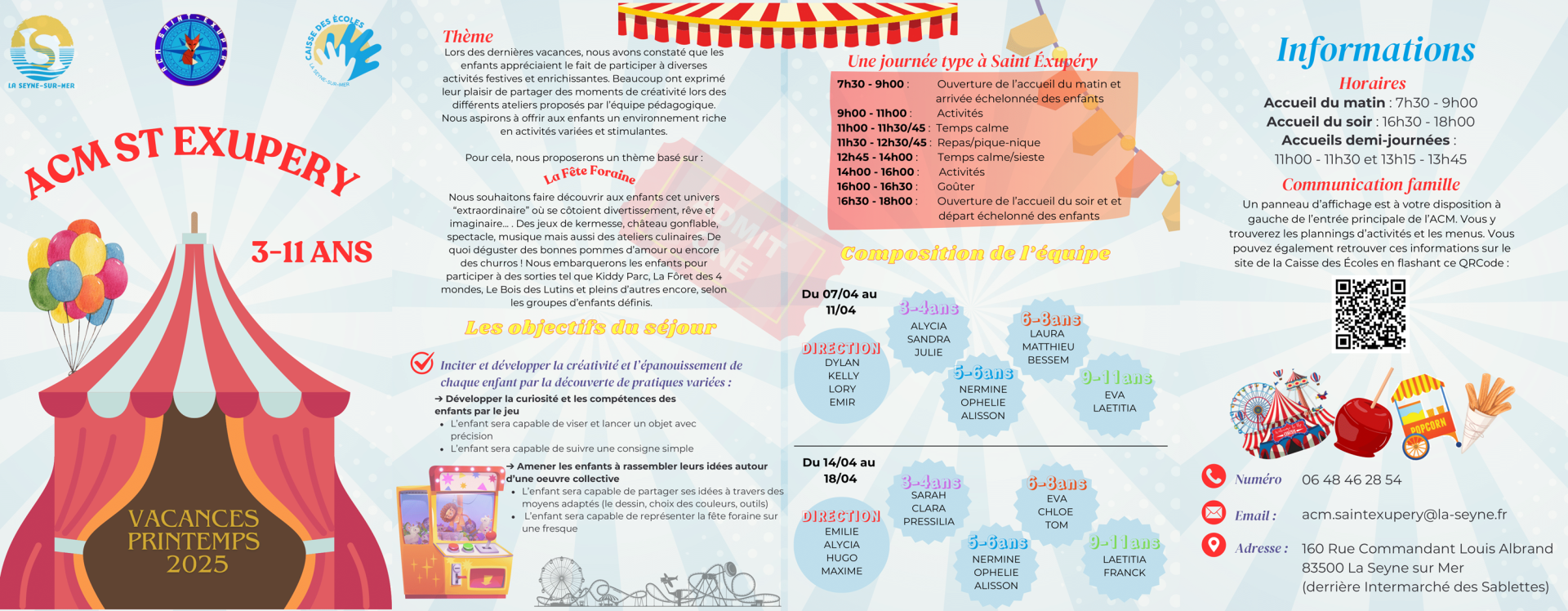 St ex projet vac avril 25 2